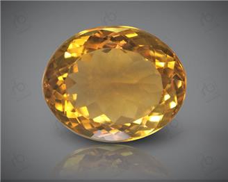 Yellow Citrine Natural Certified  7.95CTS-8435